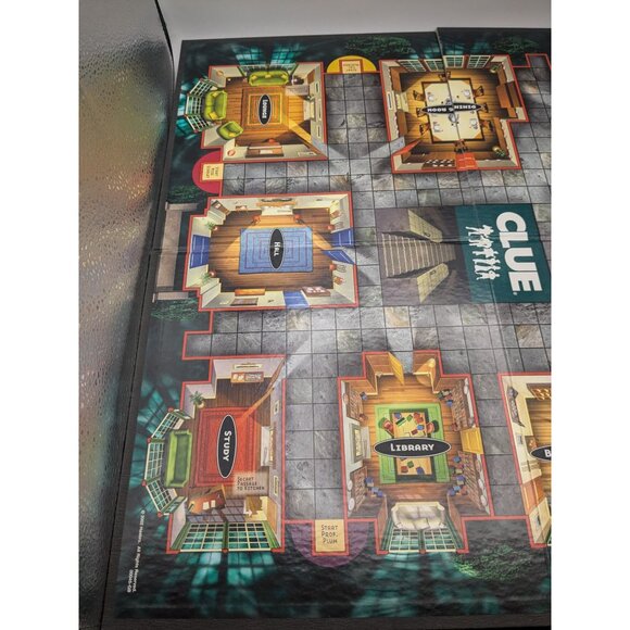2002 Clue Board Game Replacement Parts Game Board Instructions - Picture 3 of 9